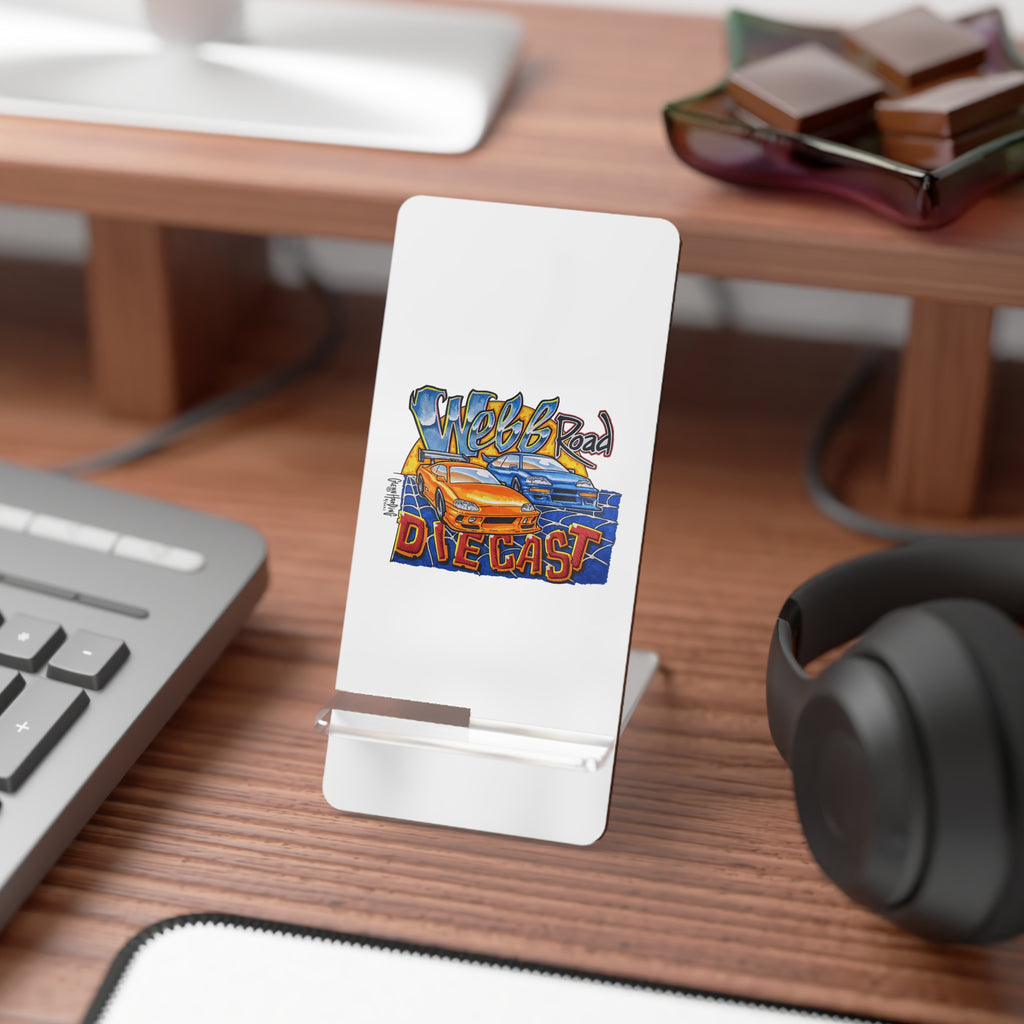 Diecast Car Graphic Phone Stand – Webb Road Mobile Display Stand