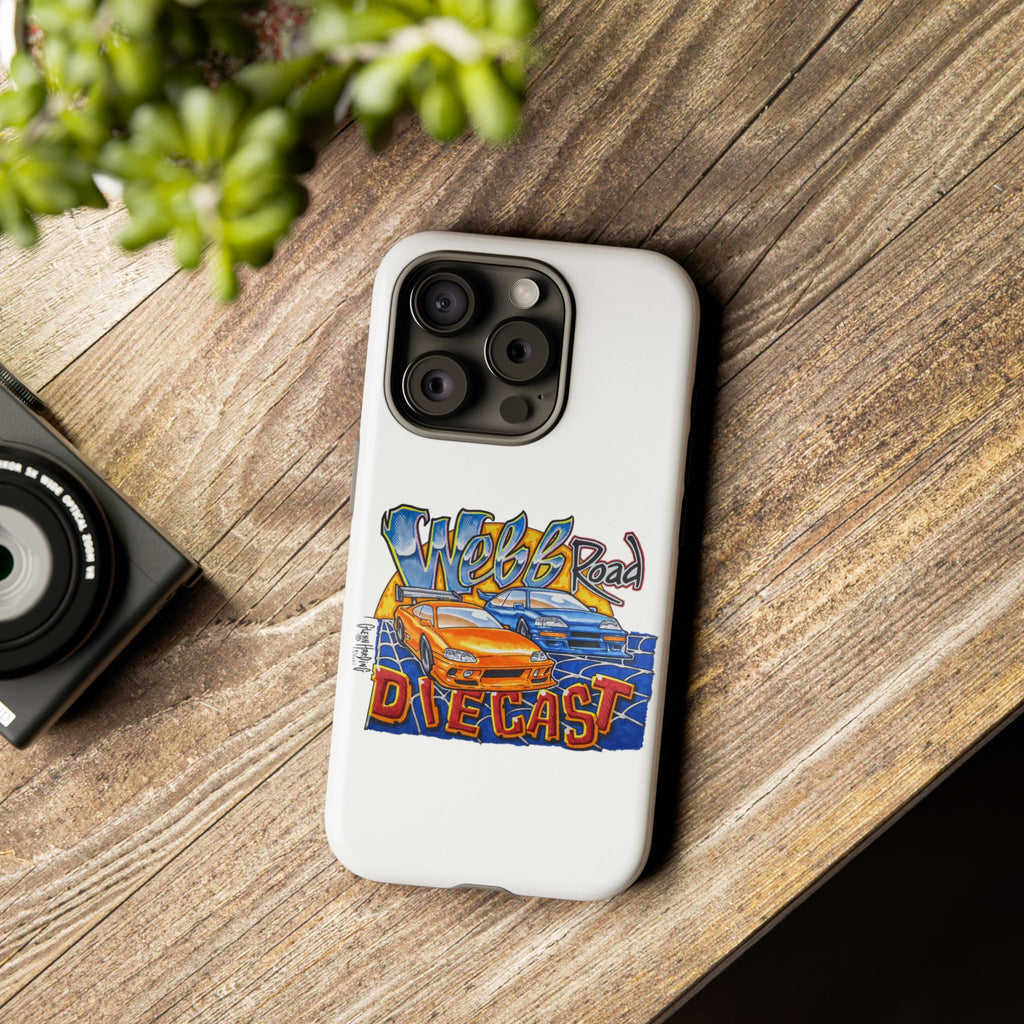 Webb Road Diecast Phone Case — Tough Protective Car-Themed iPhone Cover