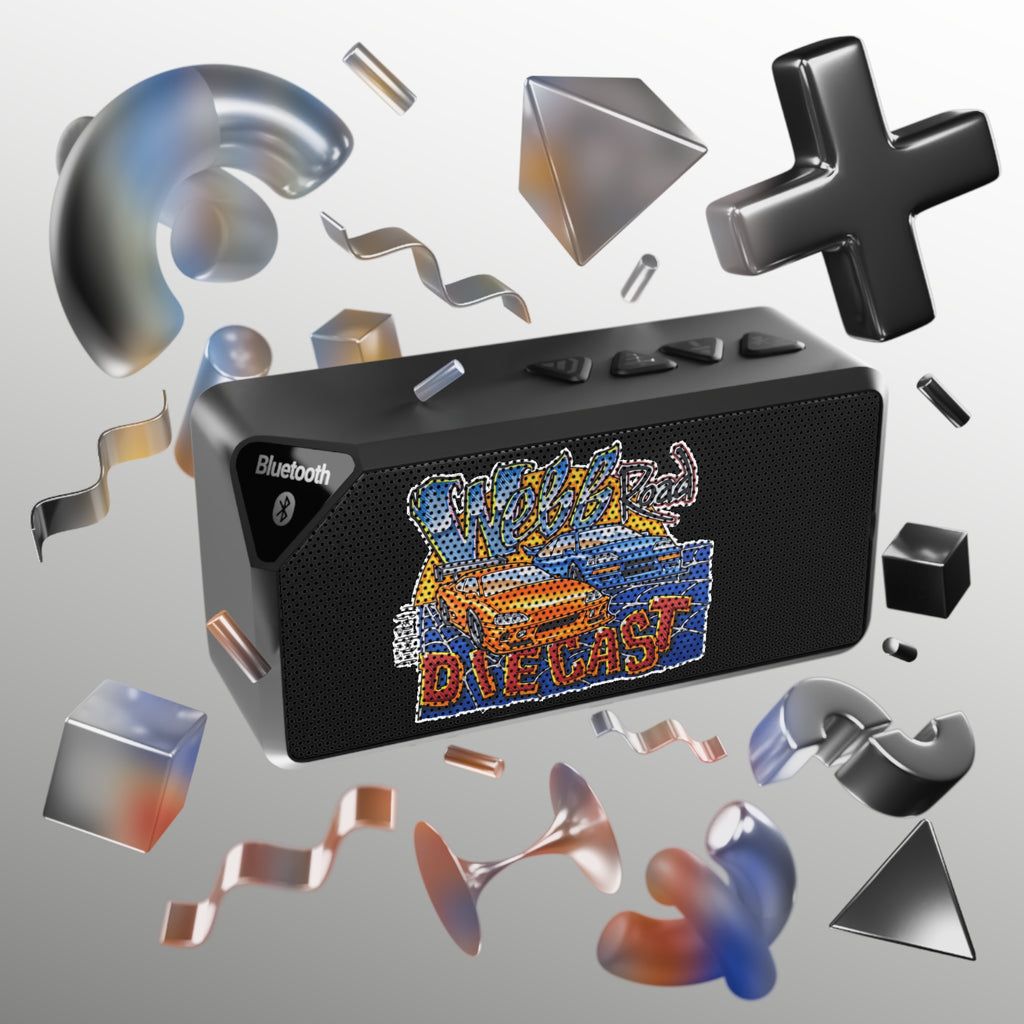 Bluetooth Speaker — Retro Speed Demon Graphic