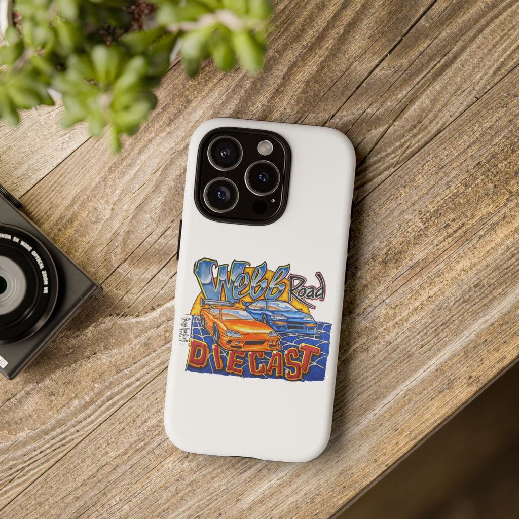 Webb Road Diecast Phone Case — Tough Protective Car-Themed iPhone Cover