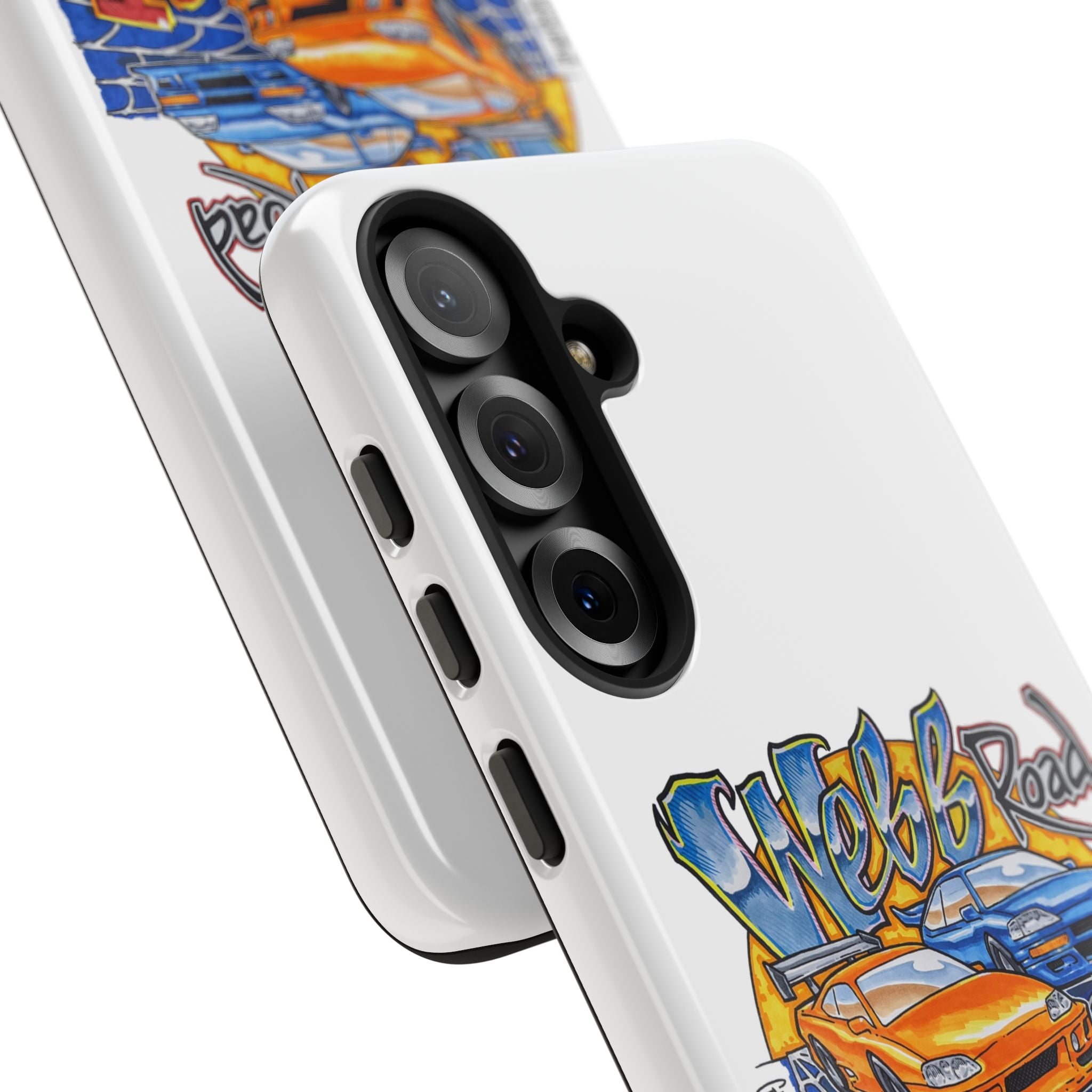 Webb Road Diecast Phone Case — Tough Protective Car-Themed iPhone Cover