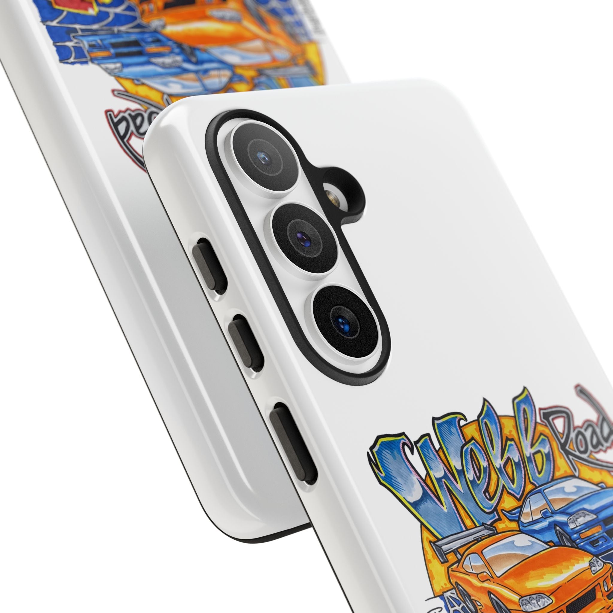 Webb Road Diecast Phone Case — Tough Protective Car-Themed iPhone Cover