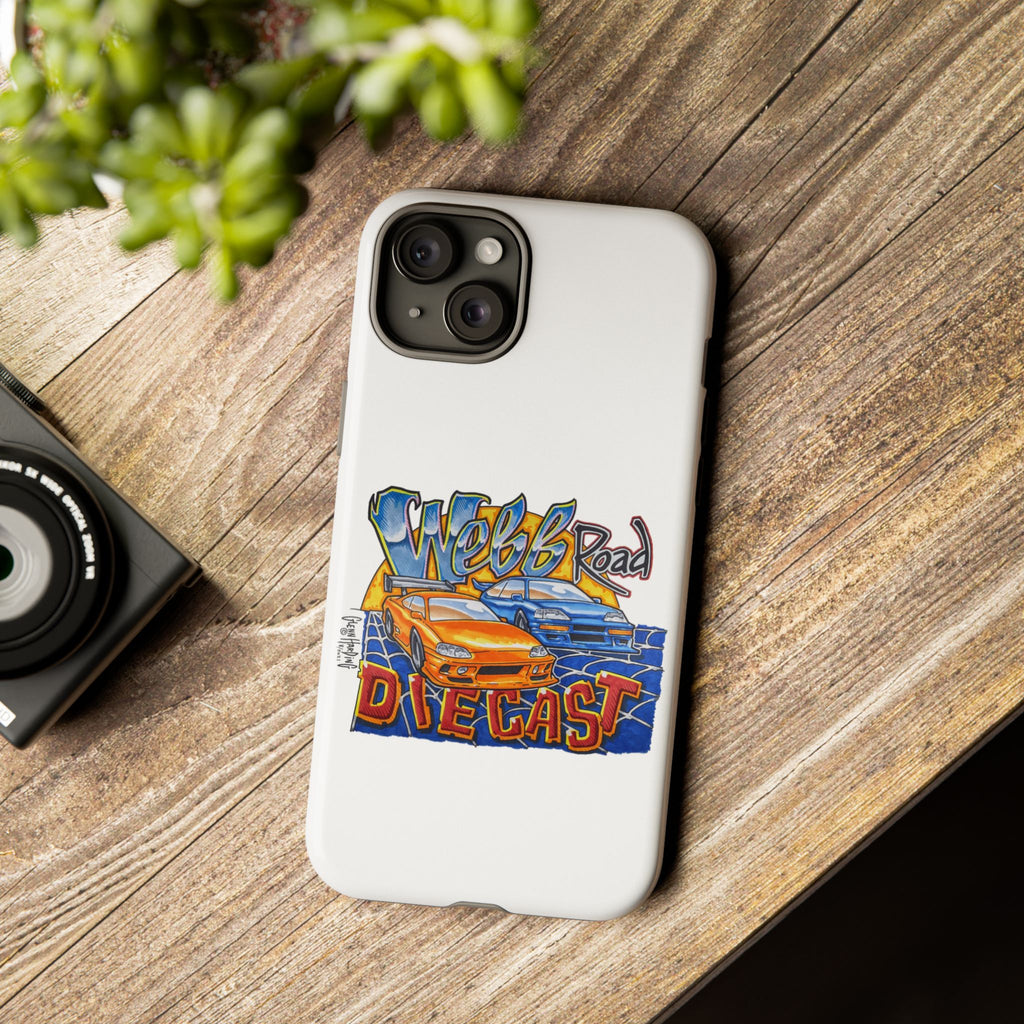 Webb Road Diecast Phone Case — Tough Protective Car-Themed iPhone Cover