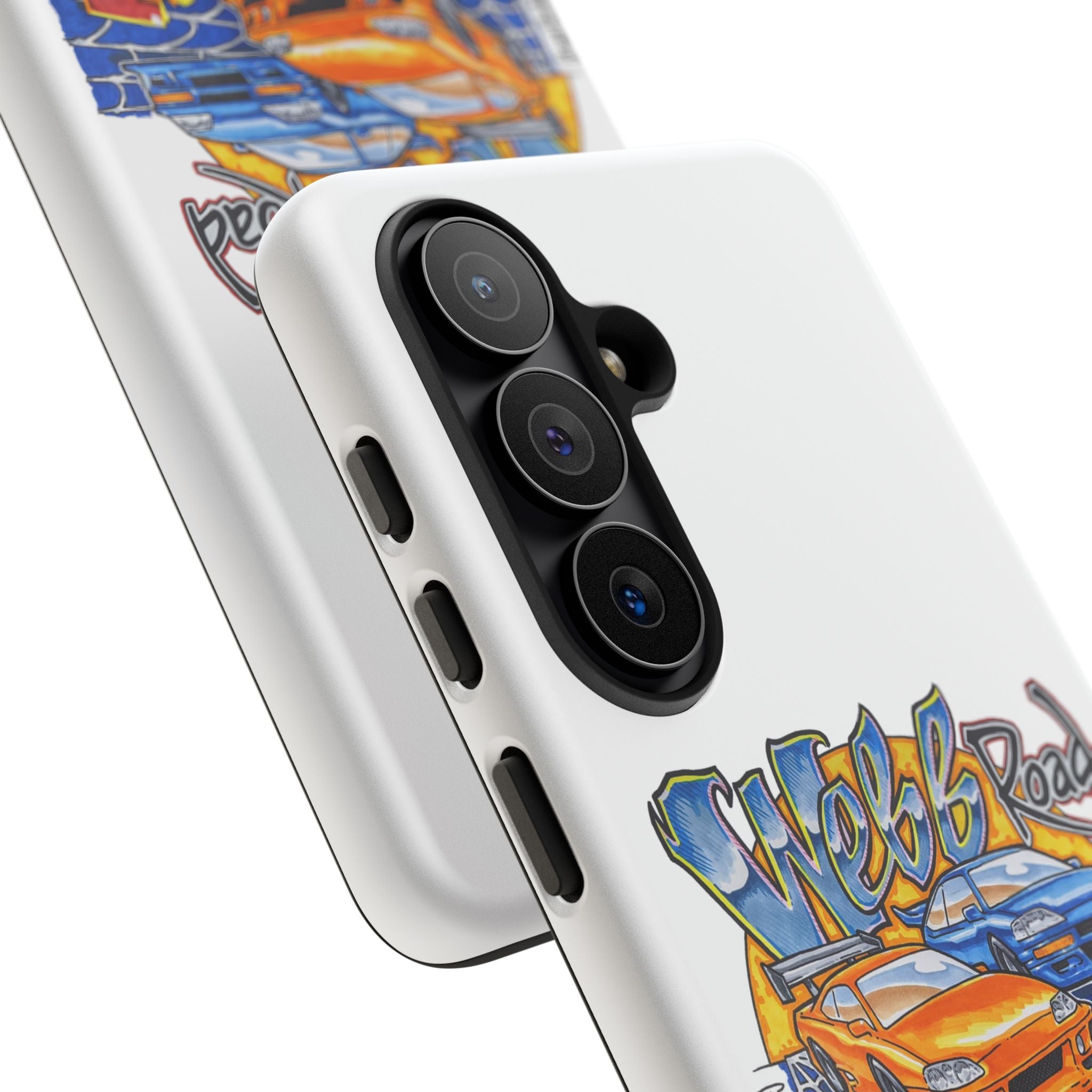 Webb Road Diecast Phone Case — Tough Protective Car-Themed iPhone Cover