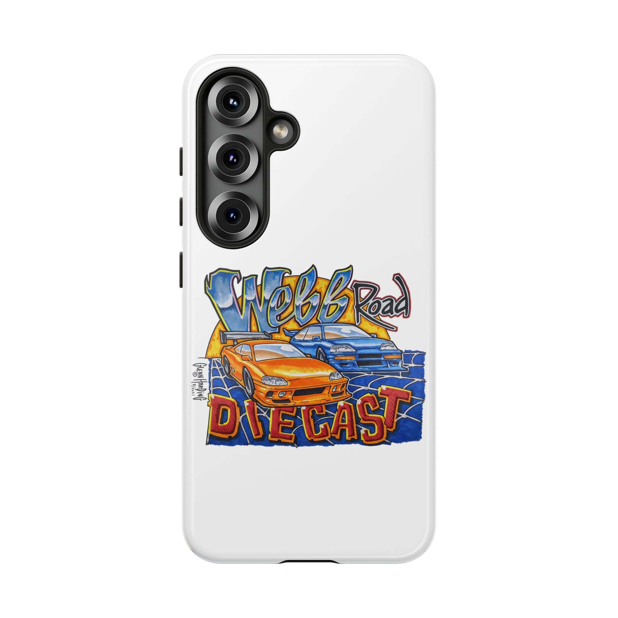 Webb Road Diecast Phone Case — Tough Protective Car-Themed iPhone Cover