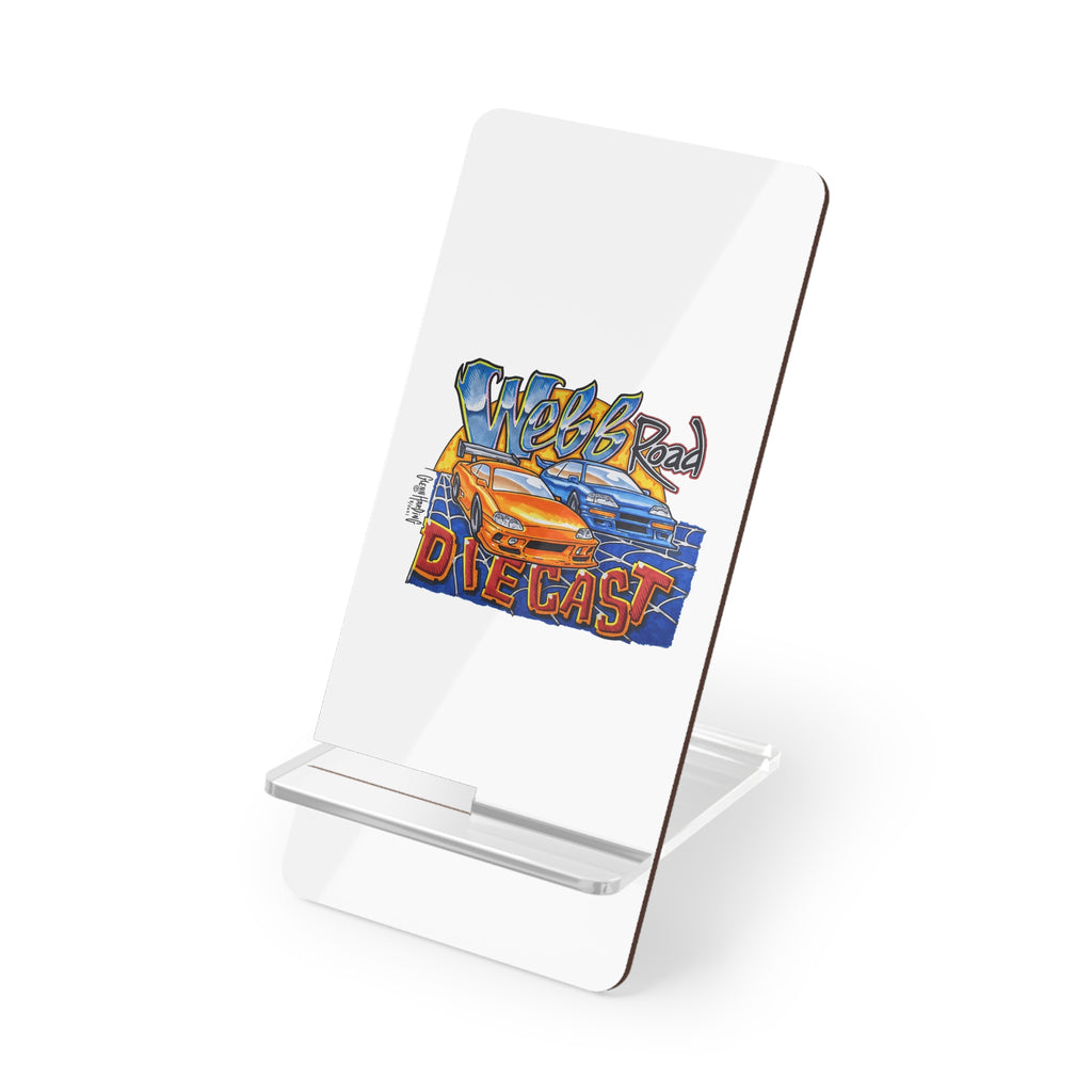 Diecast Car Graphic Phone Stand – Webb Road Mobile Display Stand