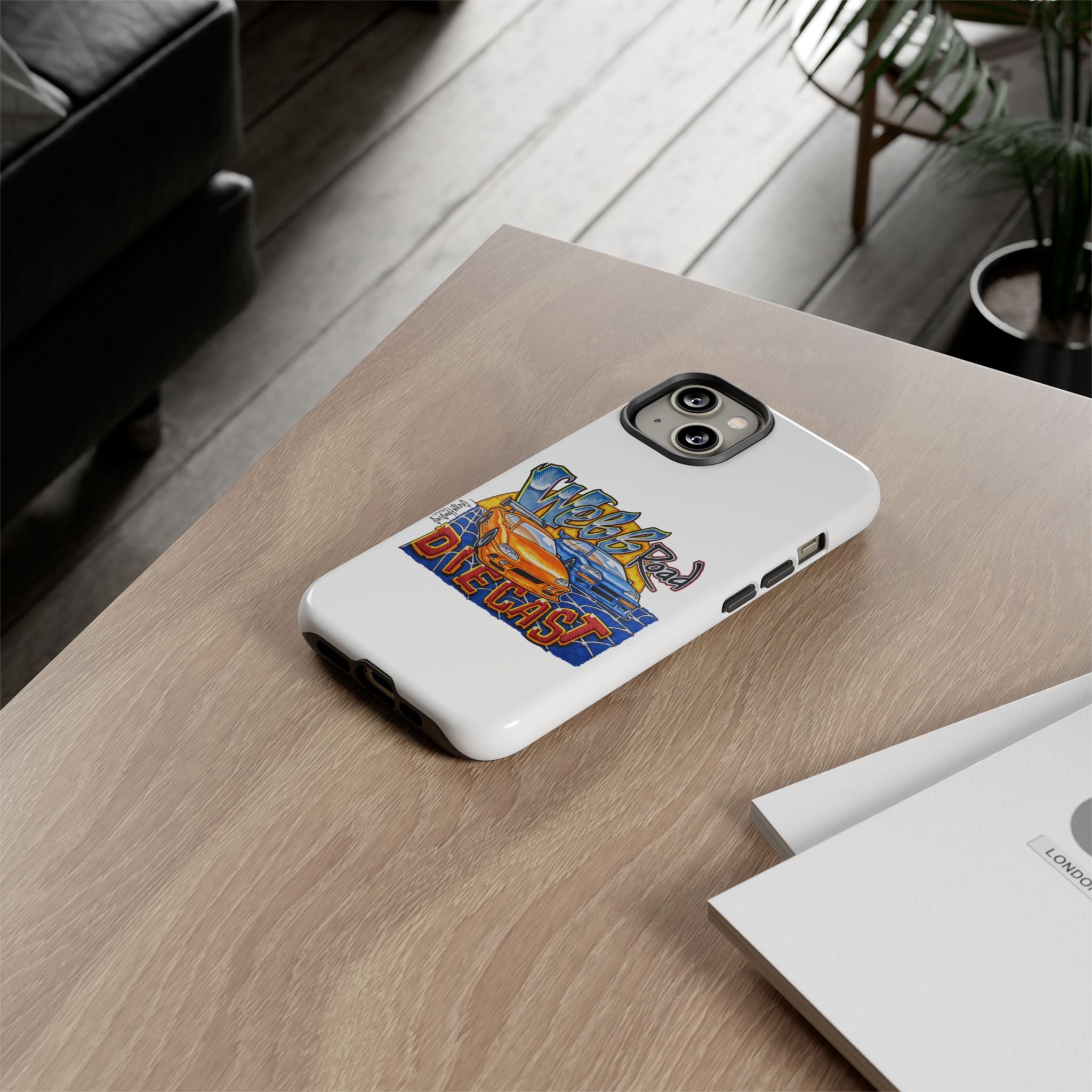 Webb Road Diecast Phone Case — Tough Protective Car-Themed iPhone Cover
