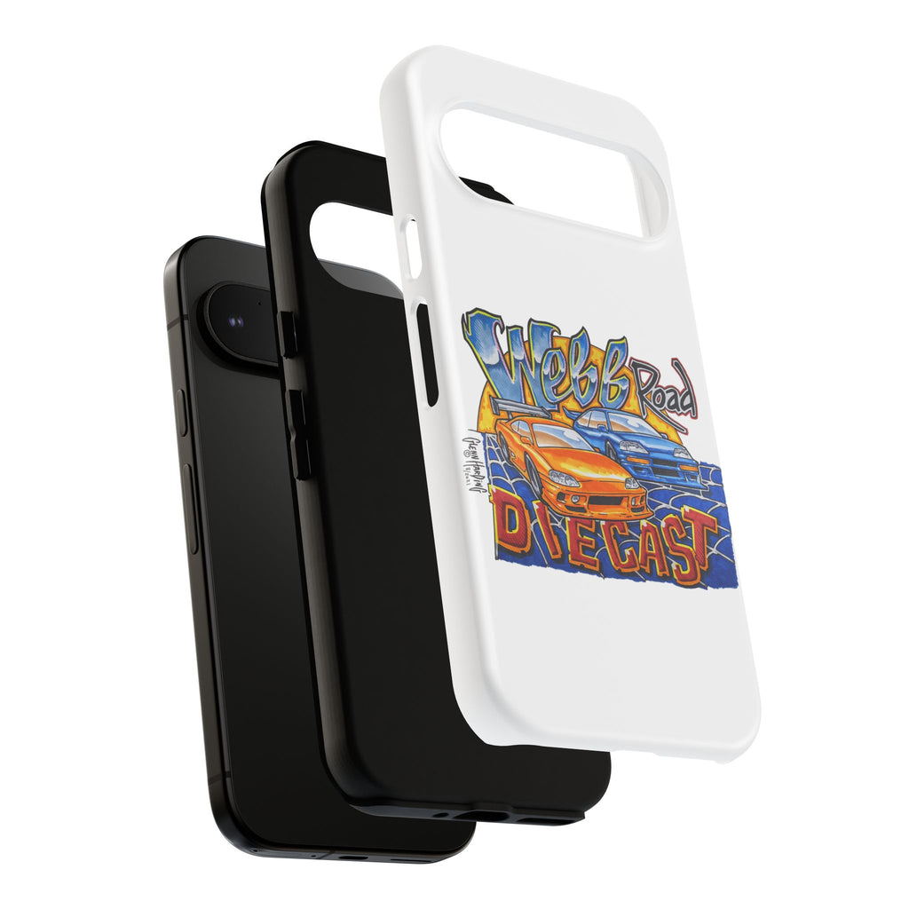 Webb Road Diecast Phone Case — Tough Protective Car-Themed iPhone Cover