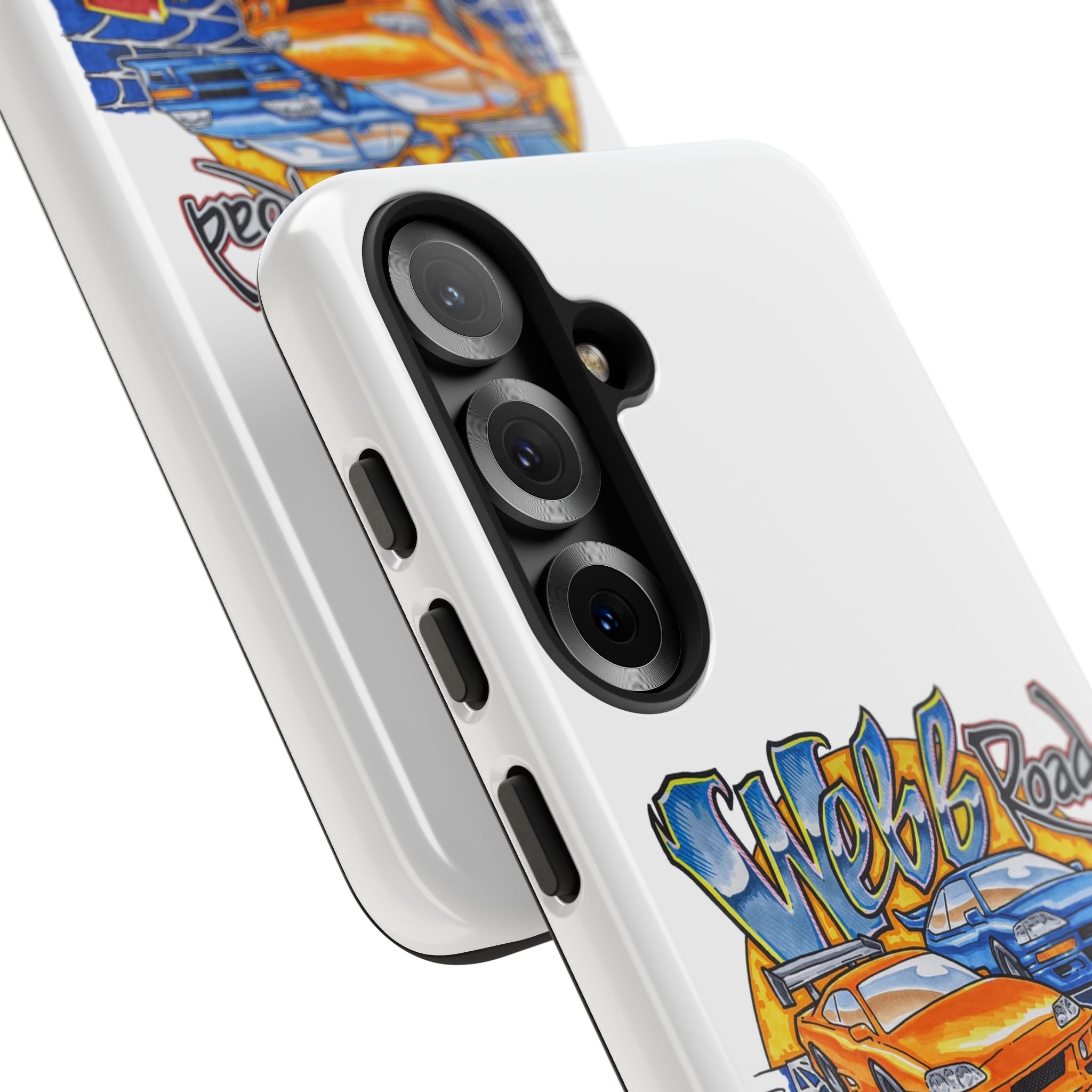 Webb Road Diecast Phone Case — Tough Protective Car-Themed iPhone Cover