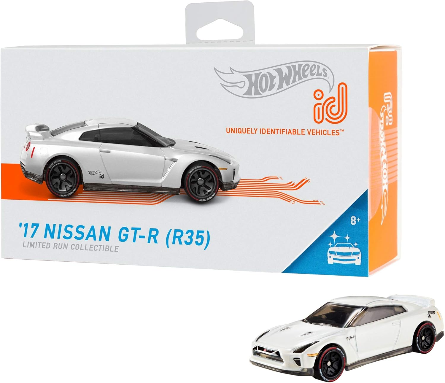 Hotwheels ID '17 nissan GT-R (R35)
