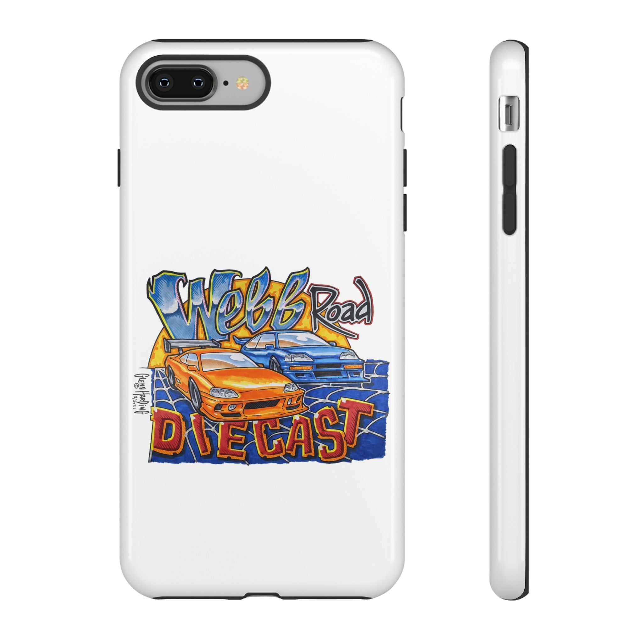 Webb Road Diecast Phone Case — Tough Protective Car-Themed iPhone Cover