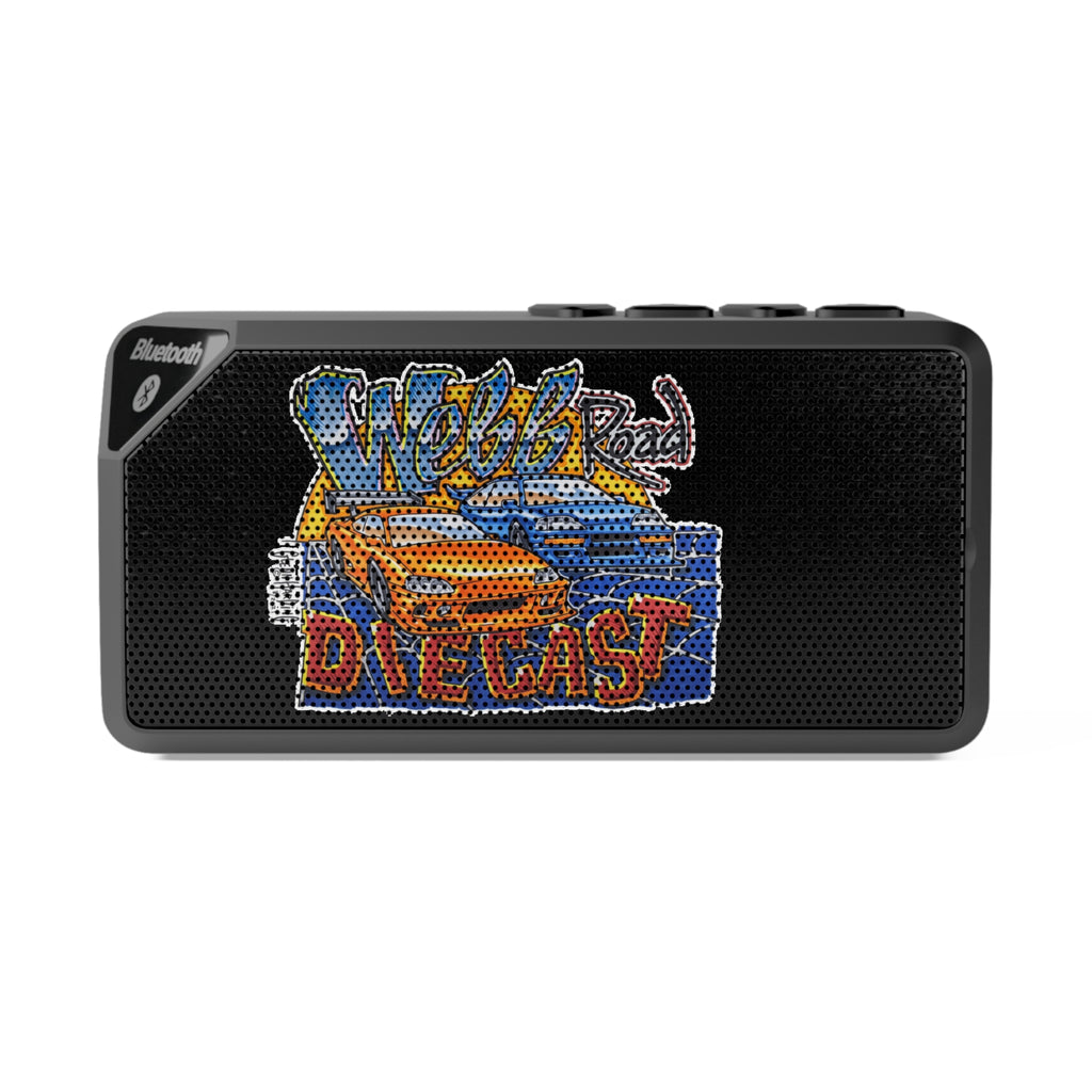 Bluetooth Speaker — Retro Speed Demon Graphic