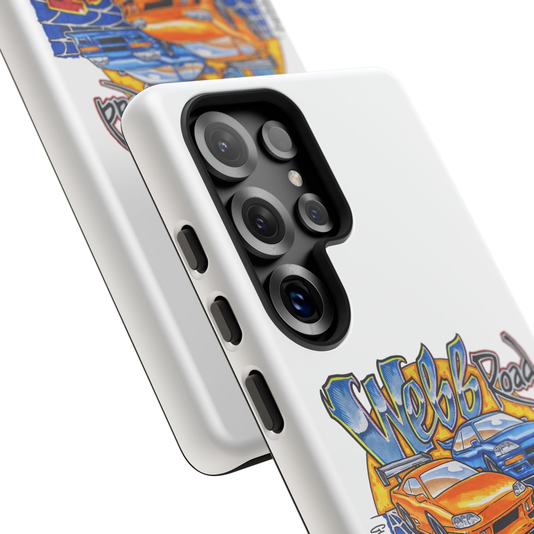 Webb Road Diecast Phone Case — Tough Protective Car-Themed iPhone Cover