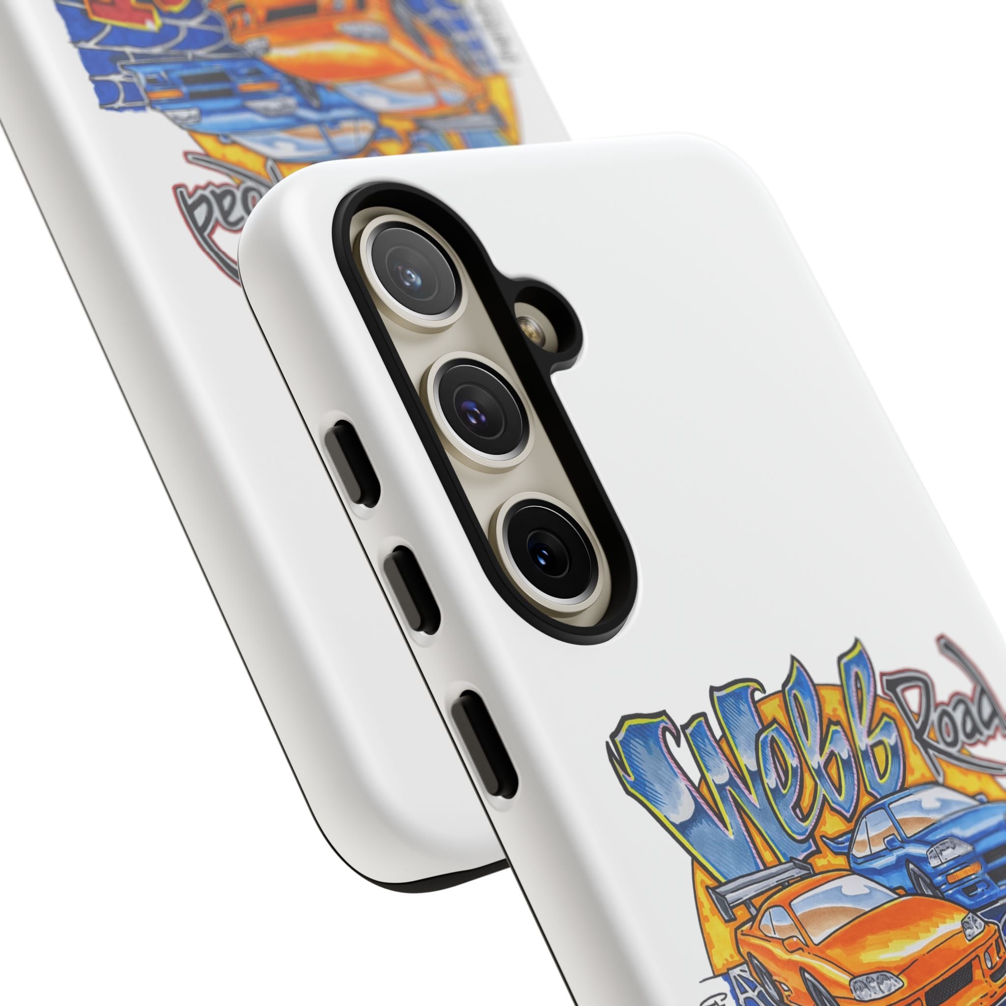 Webb Road Diecast Phone Case — Tough Protective Car-Themed iPhone Cover