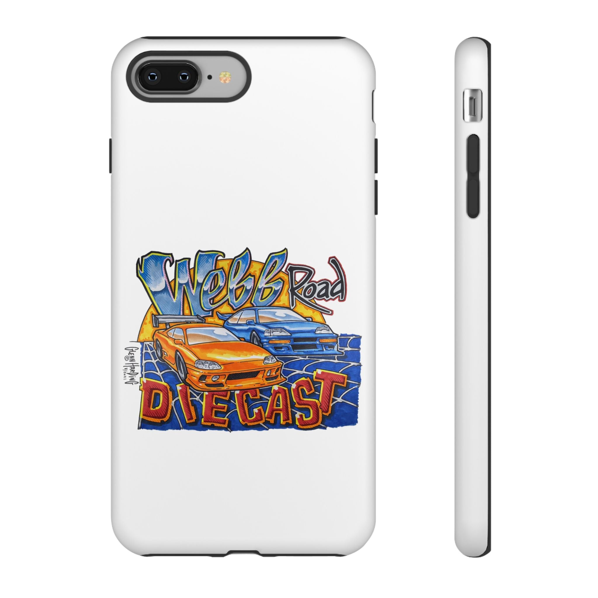 Webb Road Diecast Phone Case — Tough Protective Car-Themed iPhone Cover