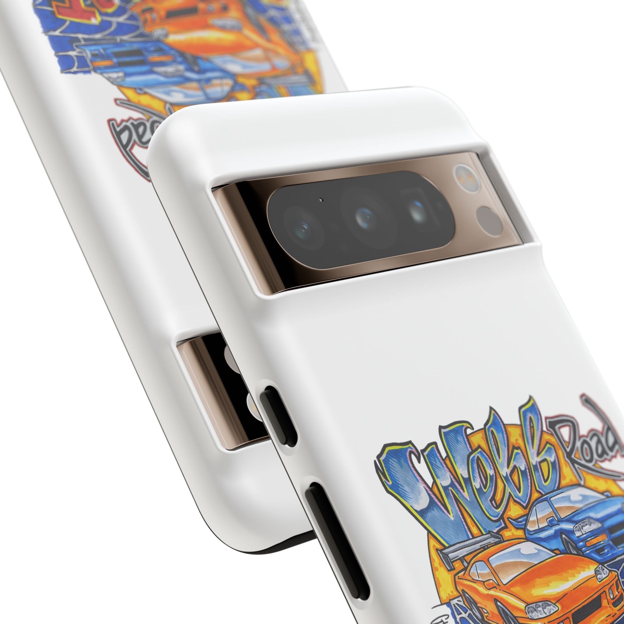 Webb Road Diecast Phone Case — Tough Protective Car-Themed iPhone Cover