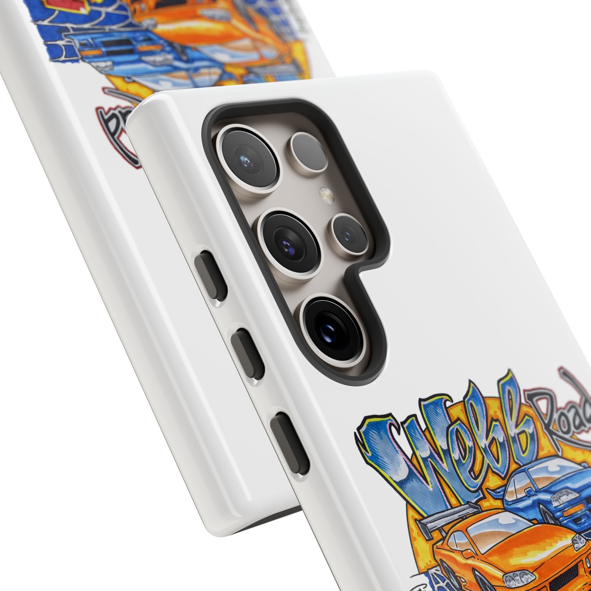 Webb Road Diecast Phone Case — Tough Protective Car-Themed iPhone Cover