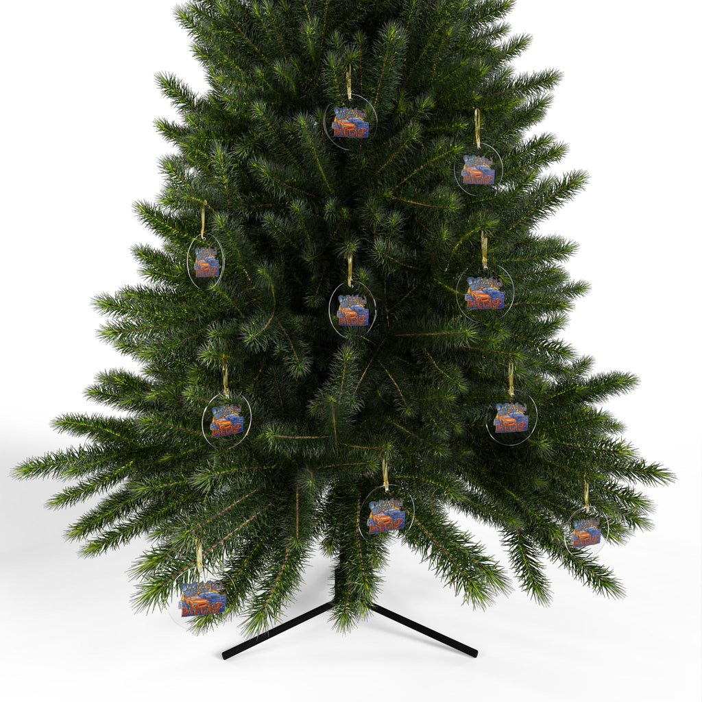 Diecast Car Acrylic Ornament — Webb Road Racing Design
