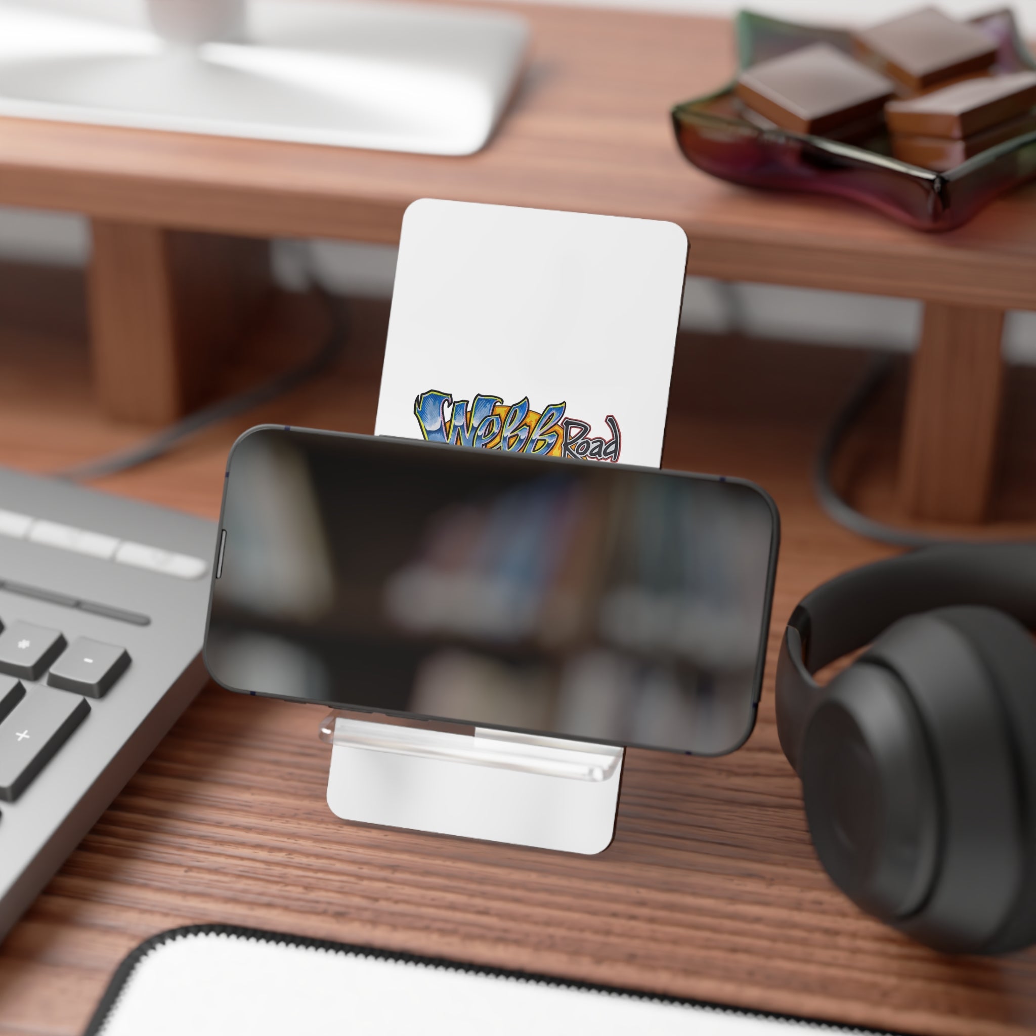 Diecast Car Graphic Phone Stand – Webb Road Mobile Display Stand