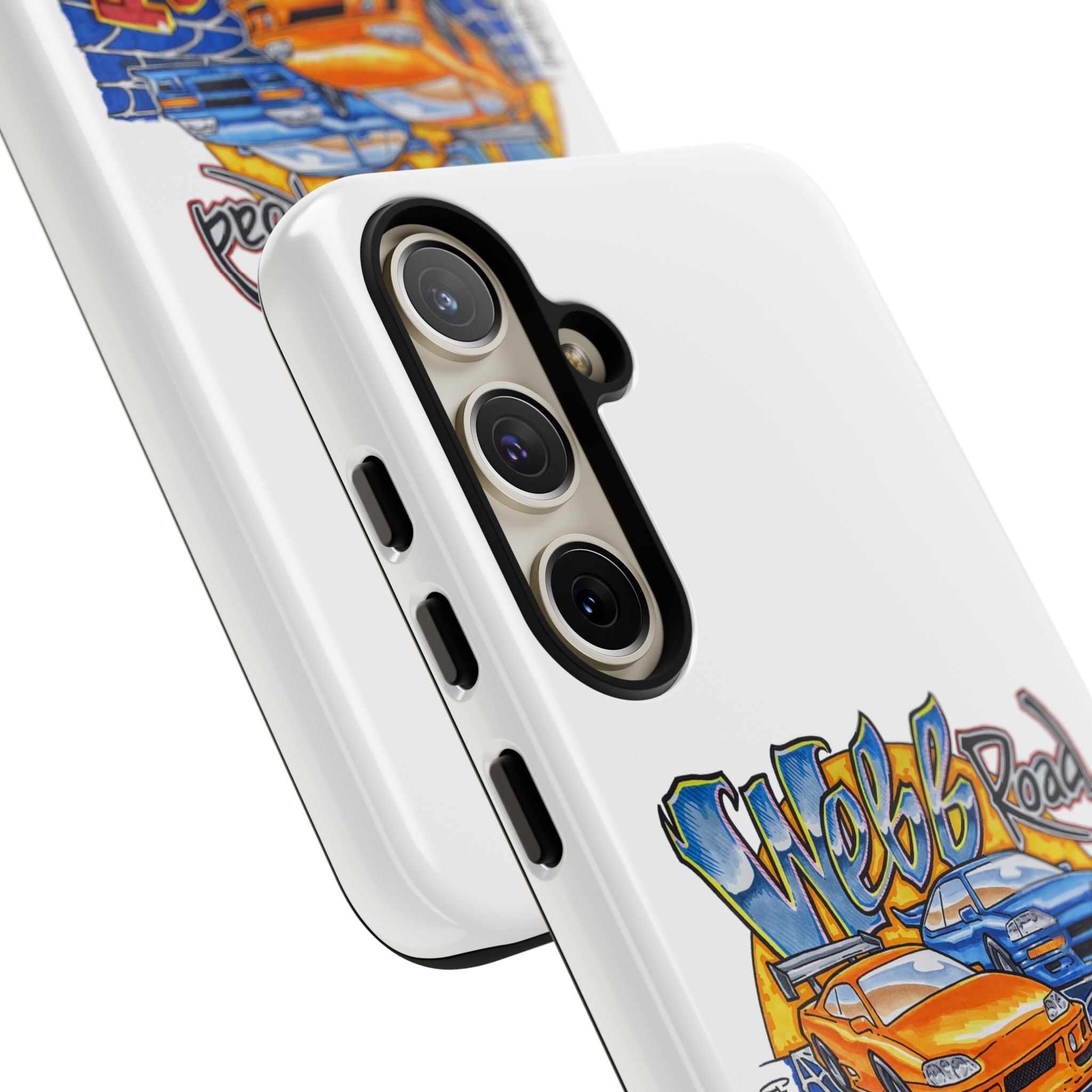 Webb Road Diecast Phone Case — Tough Protective Car-Themed iPhone Cover