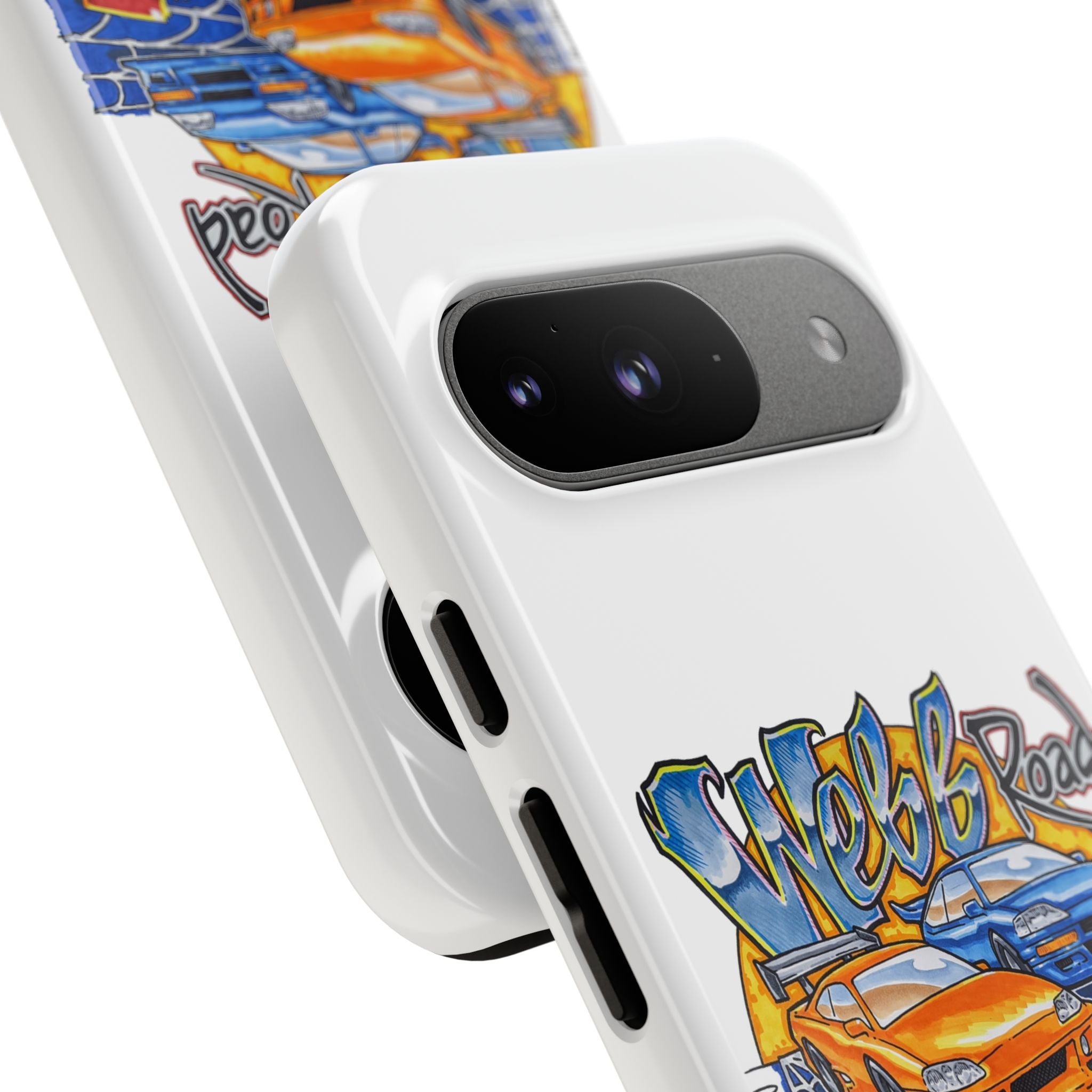 Webb Road Diecast Phone Case — Tough Protective Car-Themed iPhone Cover
