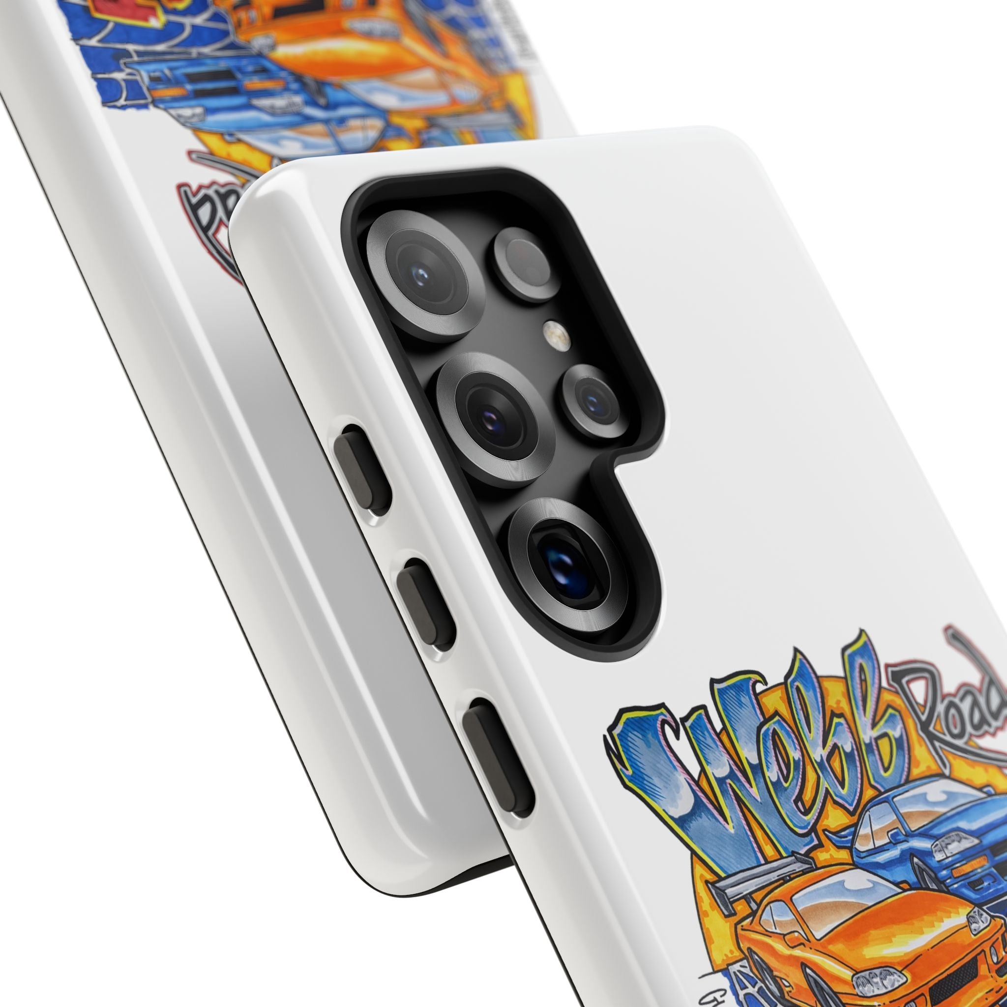 Webb Road Diecast Phone Case — Tough Protective Car-Themed iPhone Cover