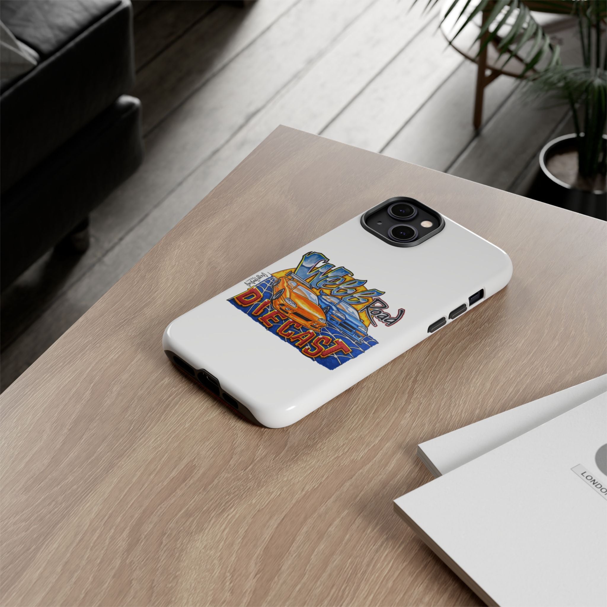 Webb Road Diecast Phone Case — Tough Protective Car-Themed iPhone Cover