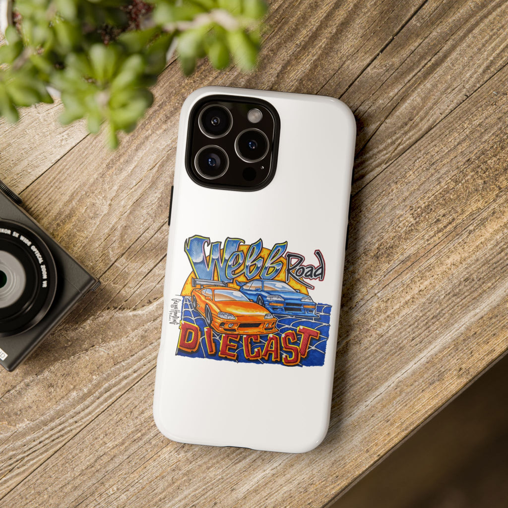 Webb Road Diecast Phone Case — Tough Protective Car-Themed iPhone Cover