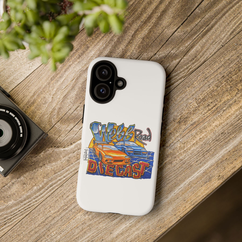 Webb Road Diecast Phone Case — Tough Protective Car-Themed iPhone Cover