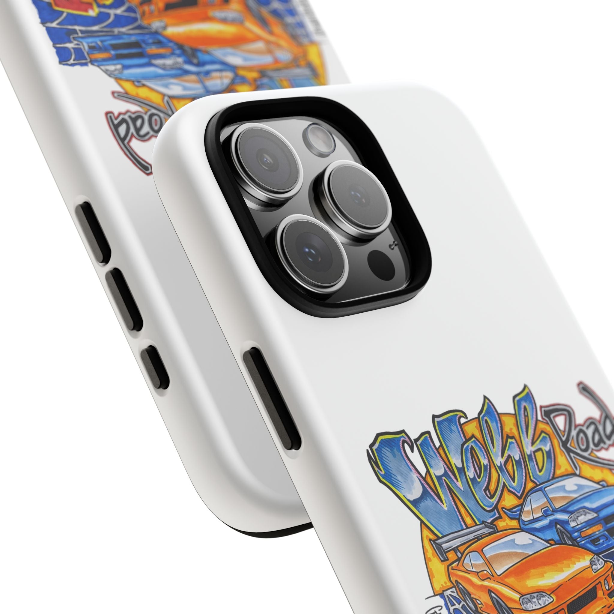 Webb Road Diecast Phone Case — Tough Protective Car-Themed iPhone Cover