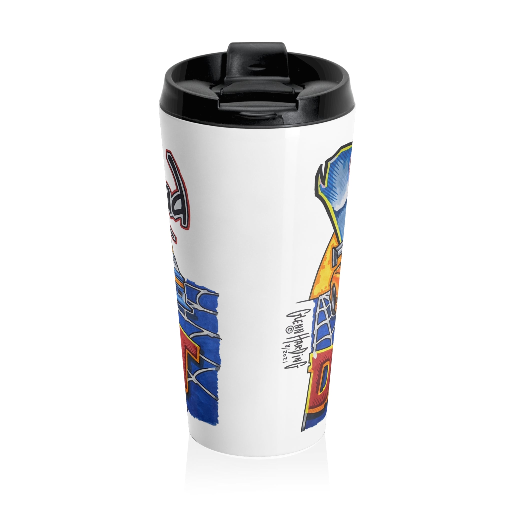 Muscle Car Travel Mug — Celebrate the Car Life Stainless Steel Tumbler