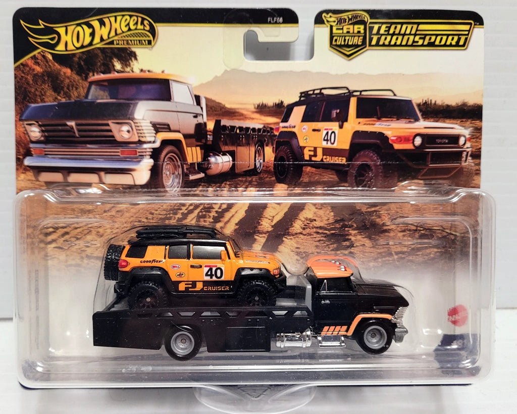 Hot Wheels Team Transport Toyota FJ Cruiser Horizon Hauler #81